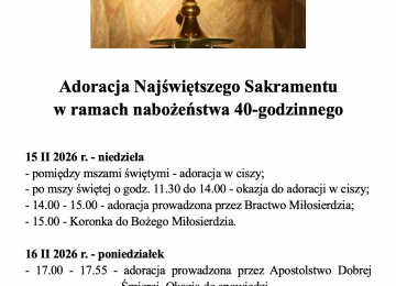 Nabożeństwo czterdziestogodzinne